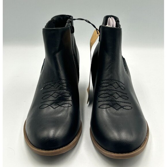 NWT Frye & Co. Women's Black Faux Leather Jude Ankle Booties Size 9.5 3248 - Picture 12 of 16